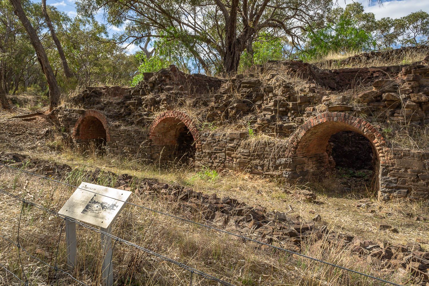 North British Mine and Quartz Kilns Goldfields Guide